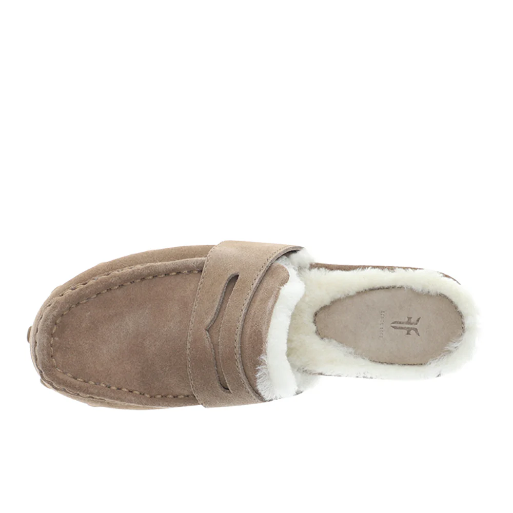 Melody Shearling Platform Clogs - Image 4