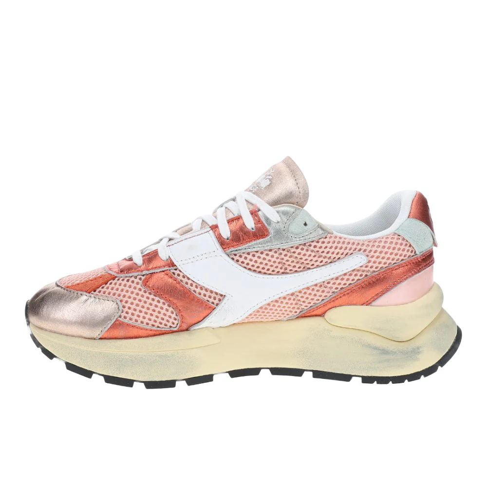 Mercury Elite Lam Used Metallic Lace Up Sneakers - Image 3