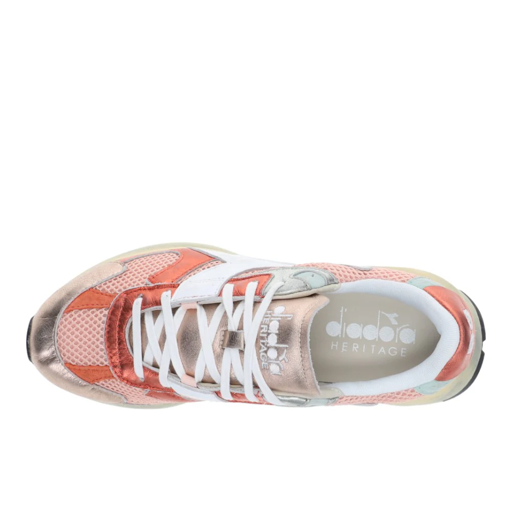 Mercury Elite Lam Used Metallic Lace Up Sneakers - Image 4