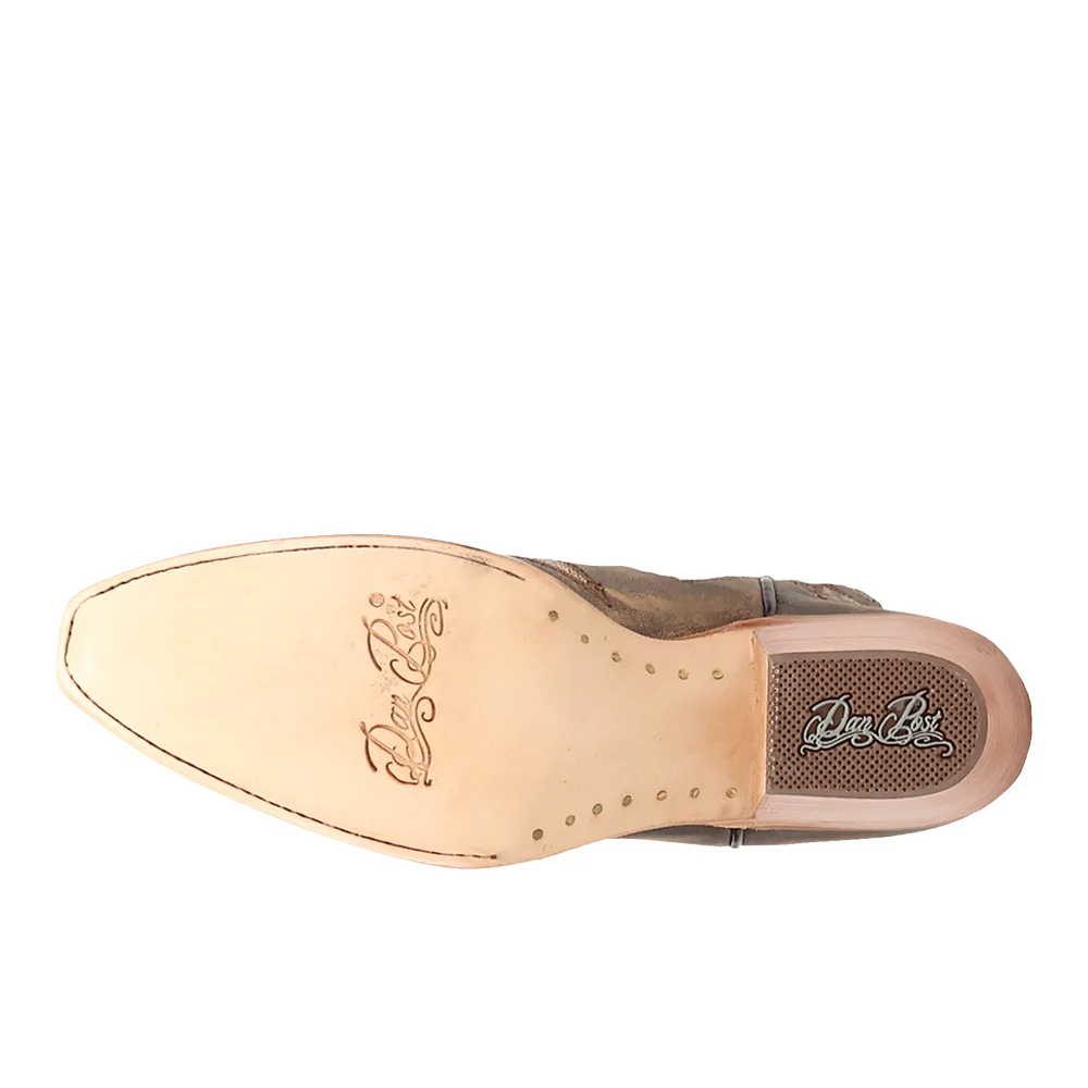 Mesa Embroidered Snip Toe Pull On Cowboy Boots - Image 5
