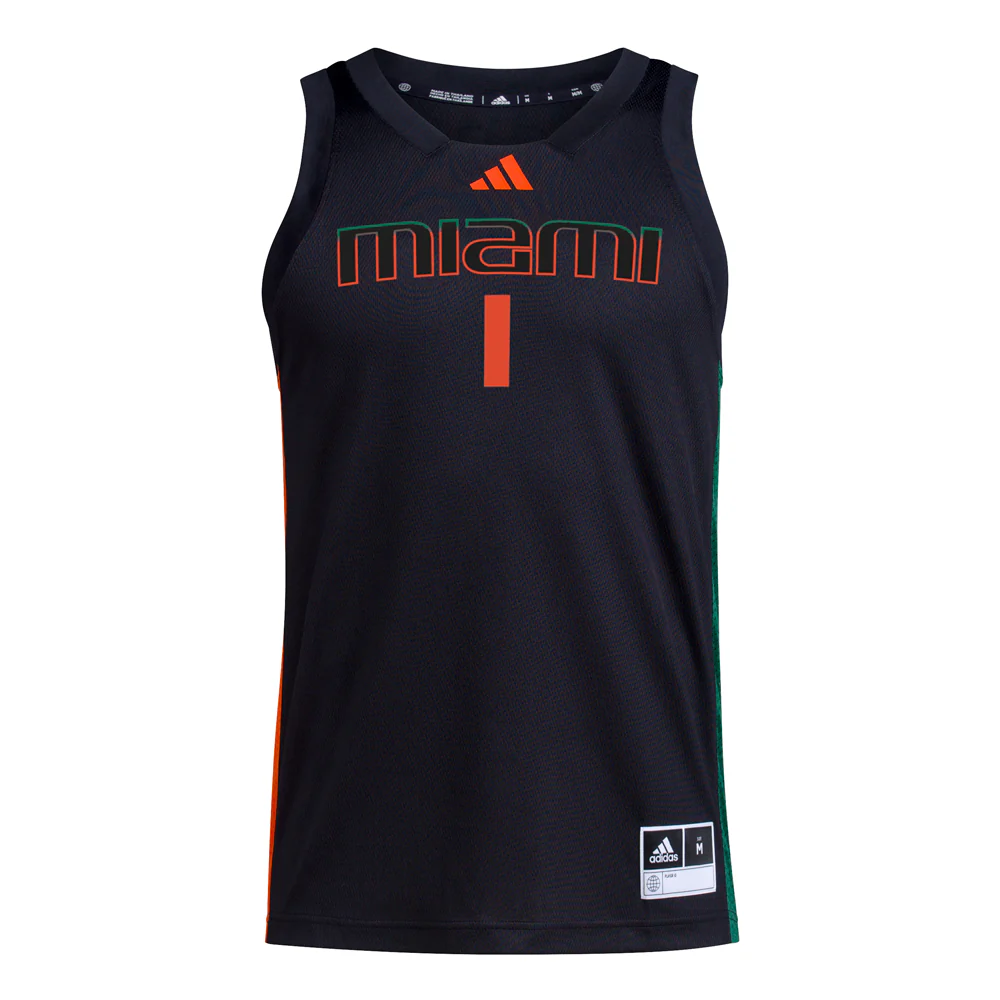 Miami Hurricanes Crew Neck Sleeveless Replica Jersey