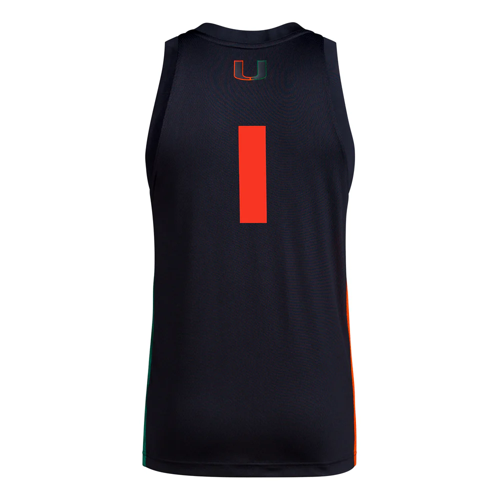 Miami Hurricanes Crew Neck Sleeveless Replica Jersey - Image 2