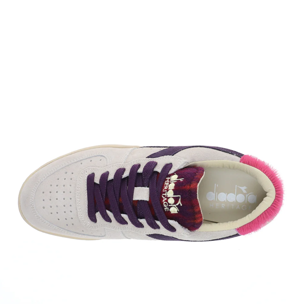 Mi Basket Low Arctic Lace Up Sneakers - Image 4