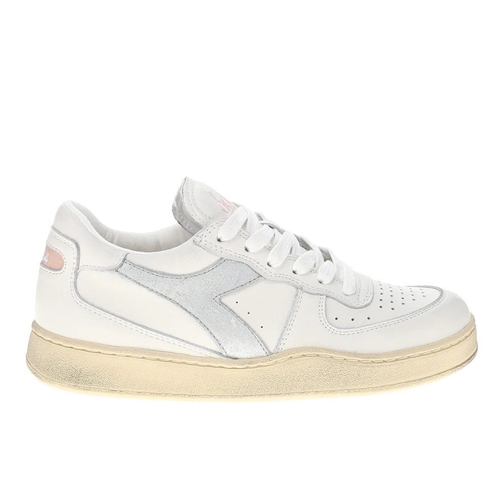 MI Basket Low Lace Up Sneakers