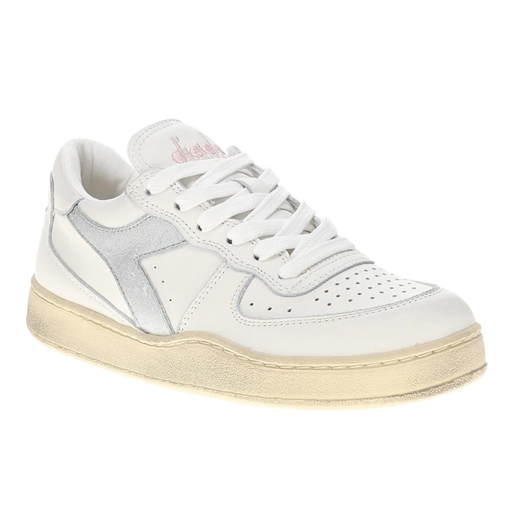 MI Basket Low Lace Up Sneakers - Image 2