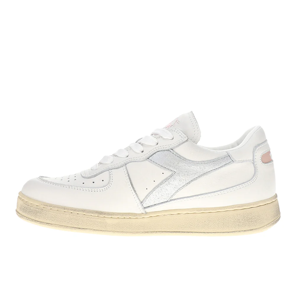 MI Basket Low Lace Up Sneakers - Image 3