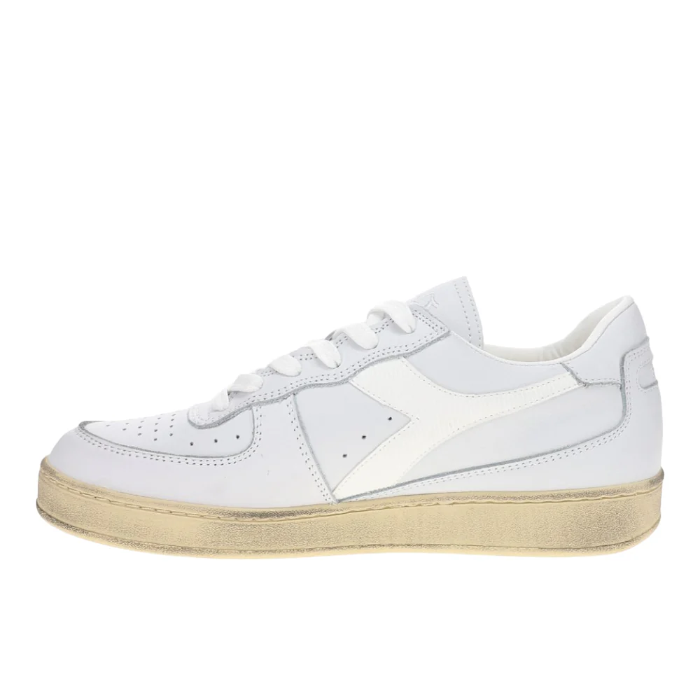Mi Basket Low Used Lace Up Sneakers - Image 3