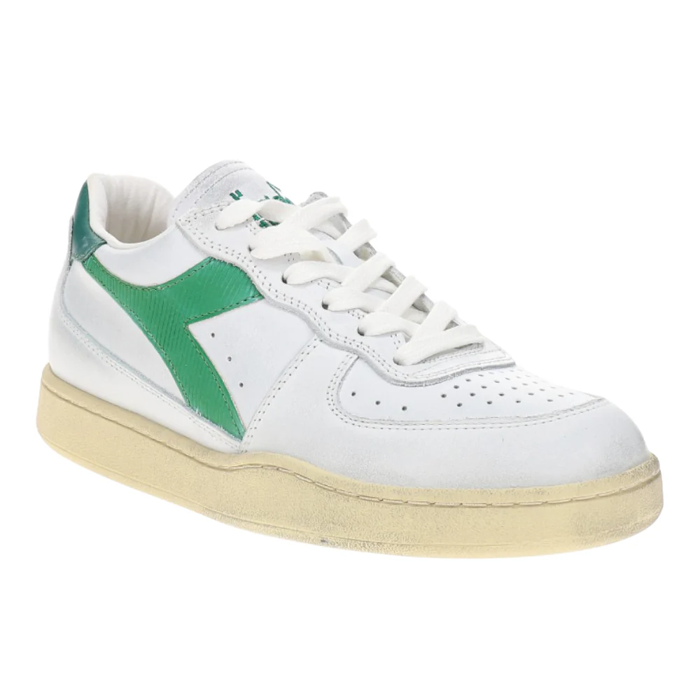 Mi Basket Low Used Lace Up Sneakers - Image 2