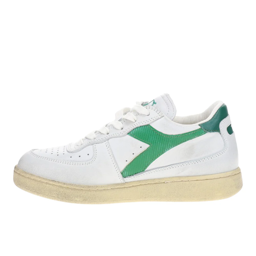 Mi Basket Low Used Lace Up Sneakers - Image 3