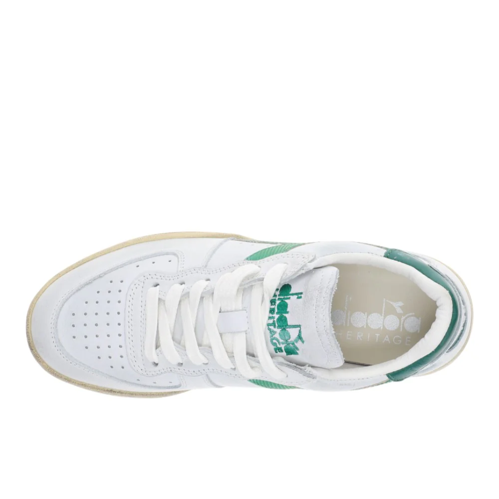 Mi Basket Low Used Lace Up Sneakers - Image 4