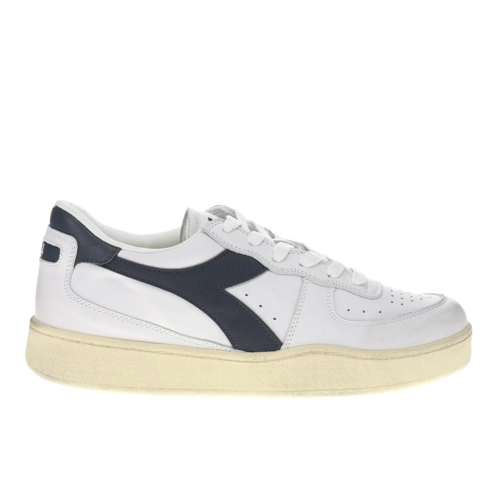 Mi Basket Low Used Lace Up Sneakers