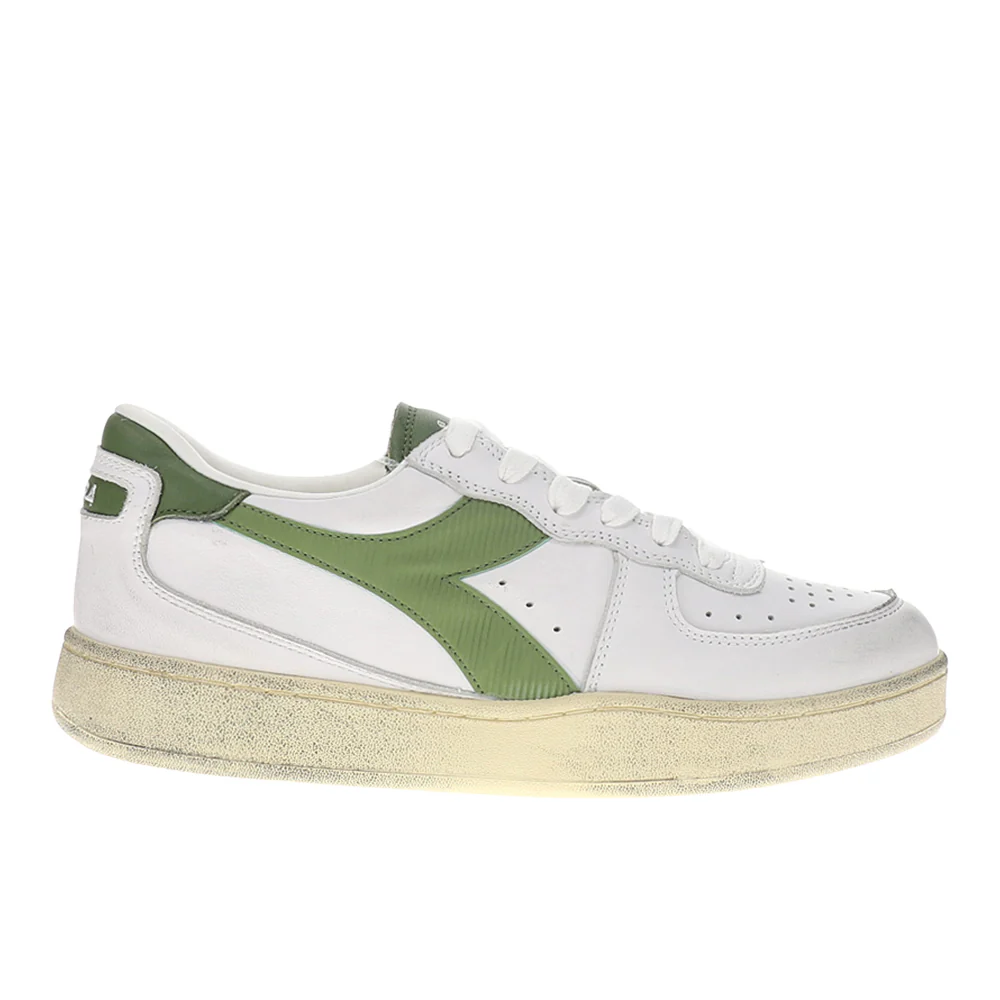 Mi Basket Low Used Lace Up Sneakers