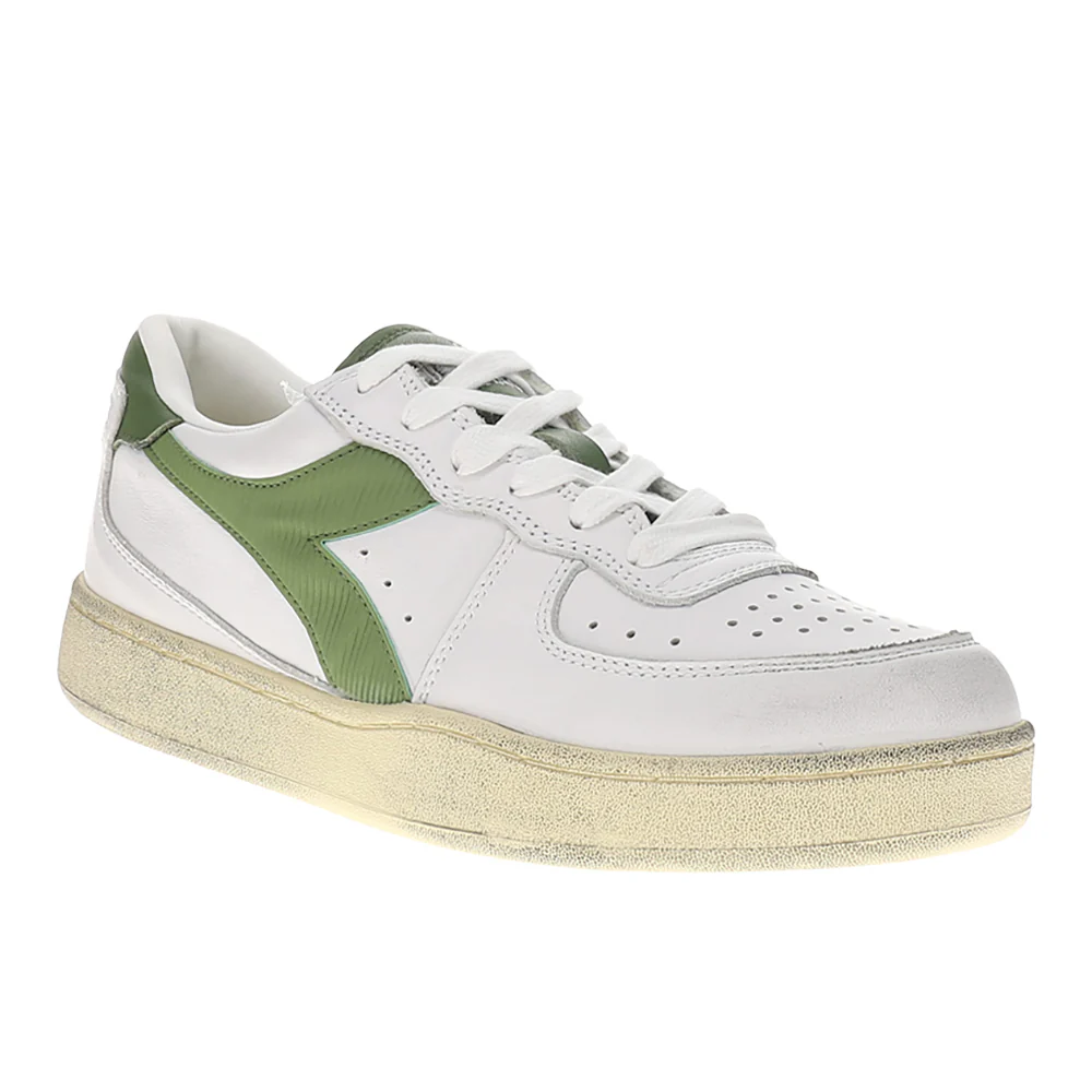 Mi Basket Low Used Lace Up Sneakers - Image 2