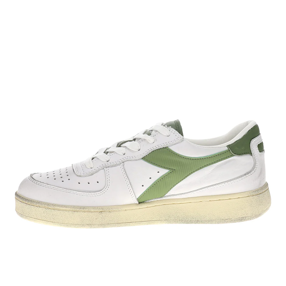 Mi Basket Low Used Lace Up Sneakers - Image 3