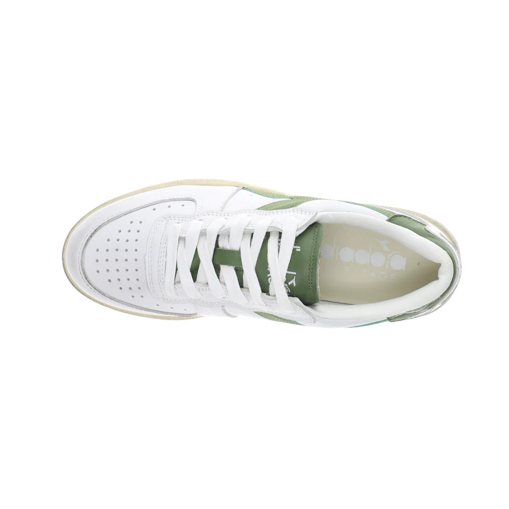 Mi Basket Low Used Lace Up Sneakers - Image 4