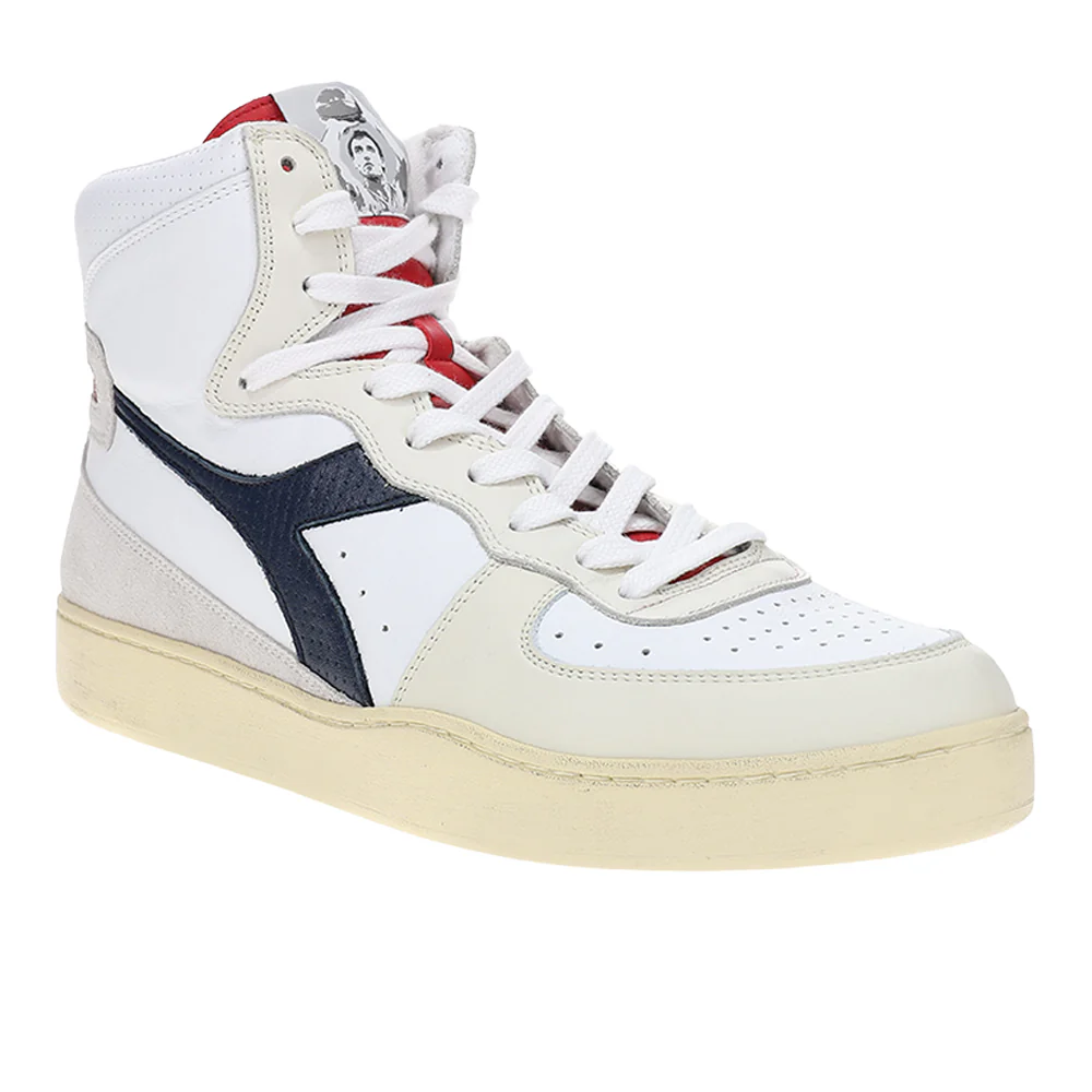 Mi Basket Punched Italia Lace Up Sneakers - Image 2