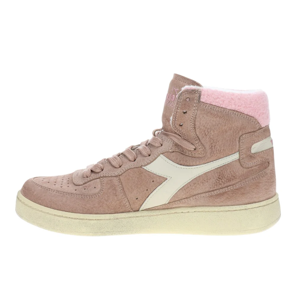 Mi Basket Shearling Lace Up Sneakers - Image 3