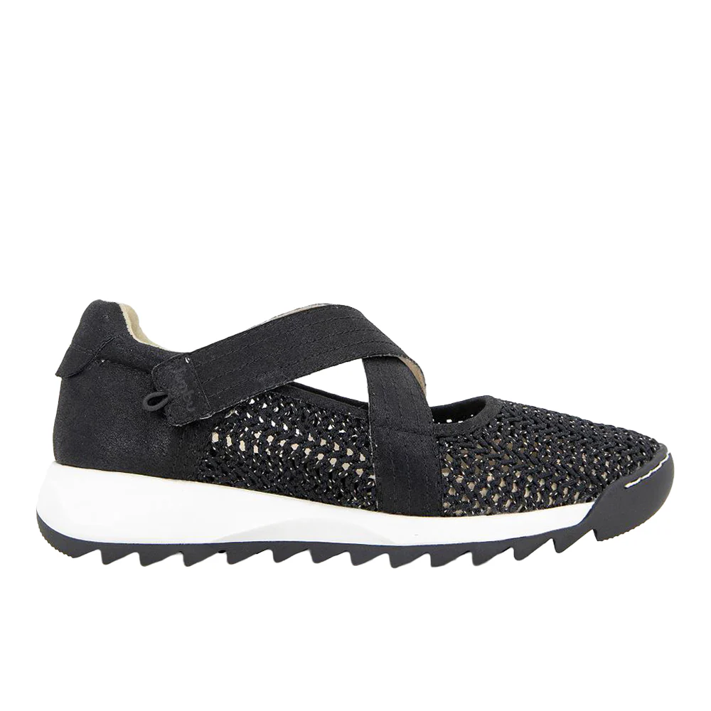 Mia Perforated Slip On Sneakers