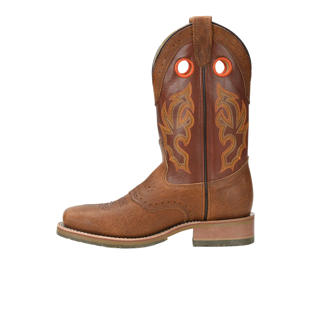 Mickey 12 Inch Embroidered Slip Resistant Steel Toe Work Boots - Image 3