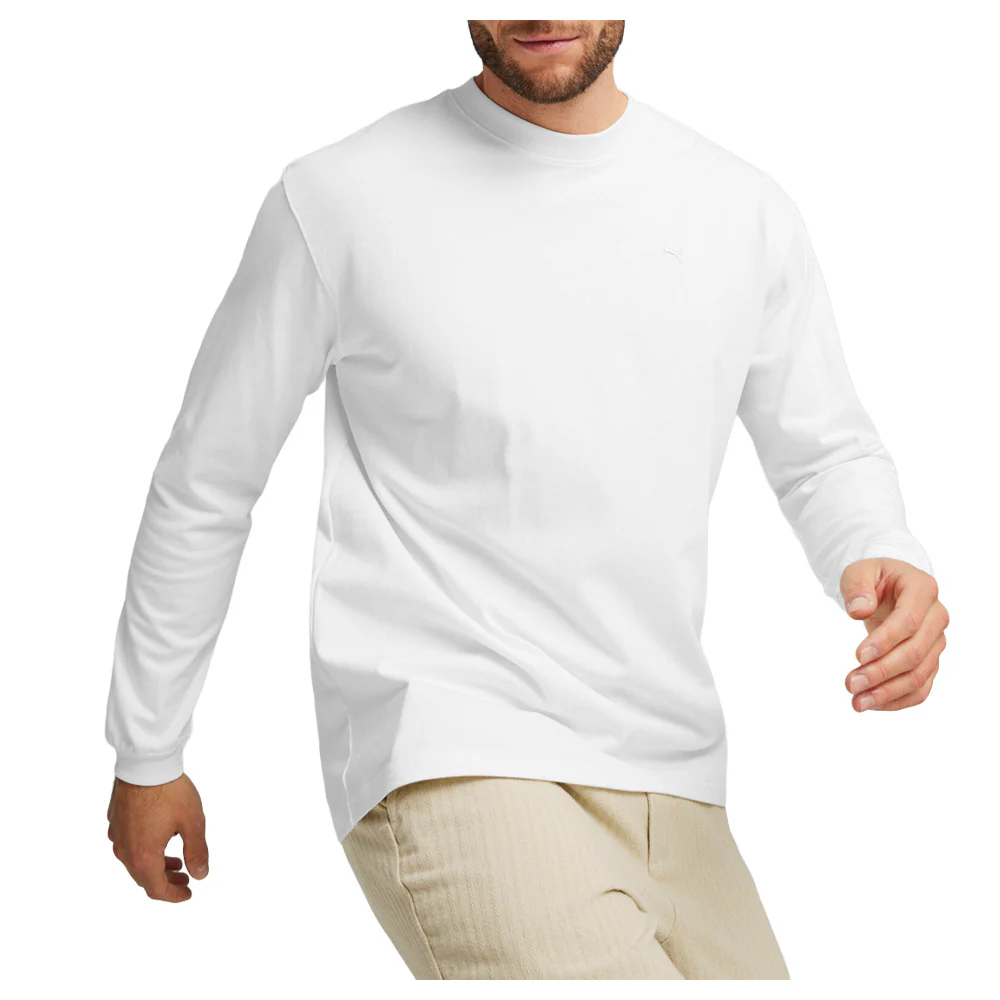 MMQ Crew Neck Long Sleeve T-Shirt - Image 3