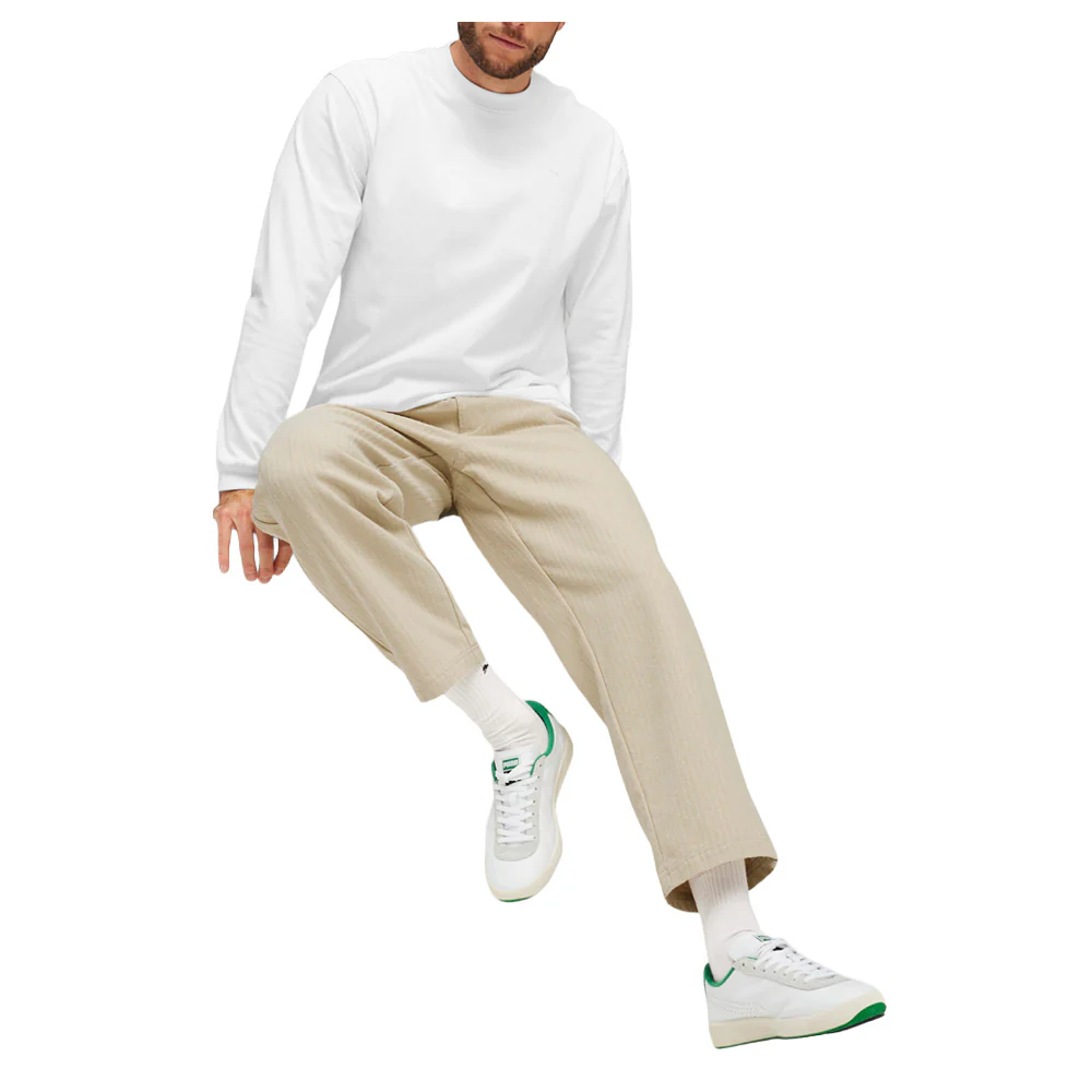 MMQ Crew Neck Long Sleeve T-Shirt - Image 5