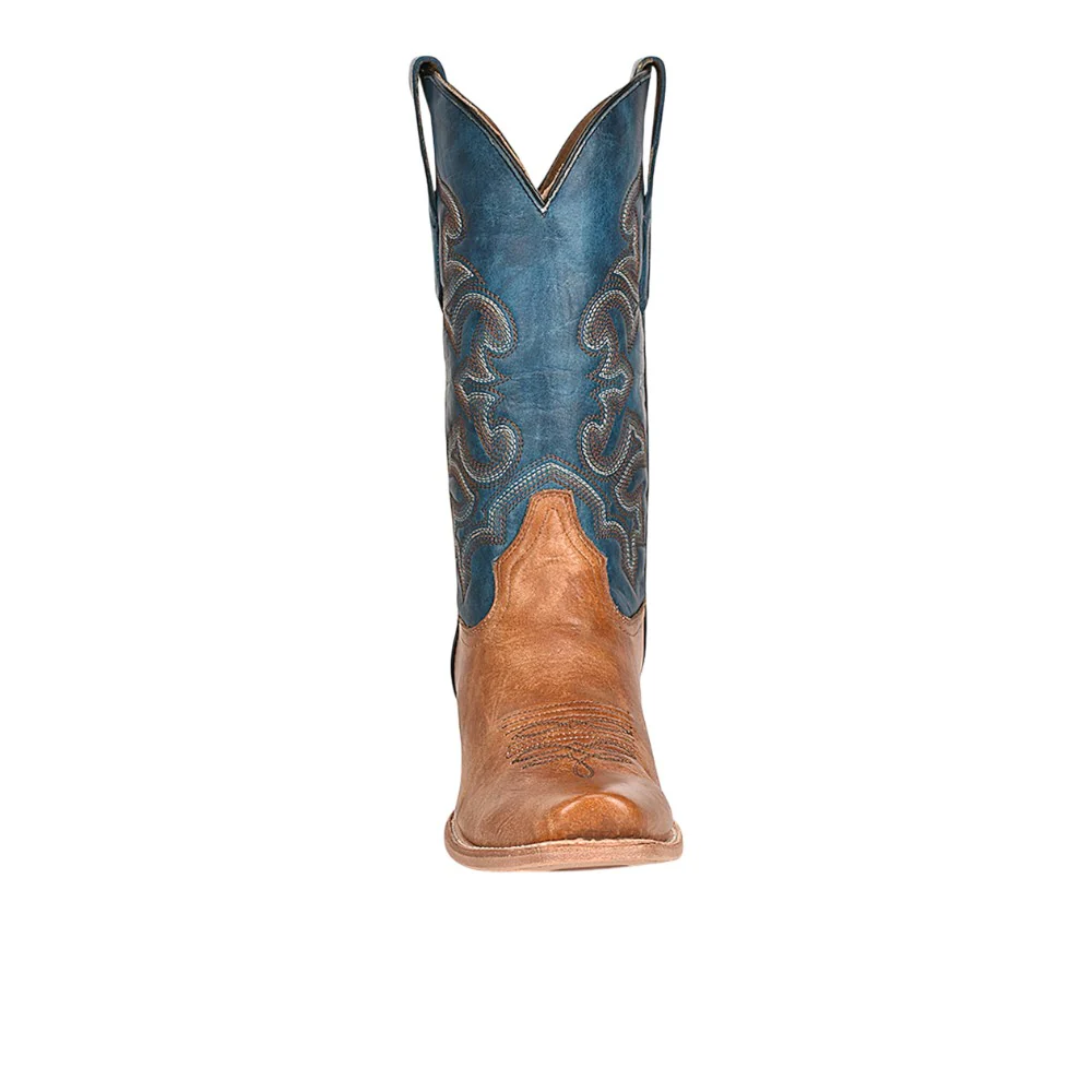 Embroidered Horseman Snip Toe Cowboy Boots - Image 3