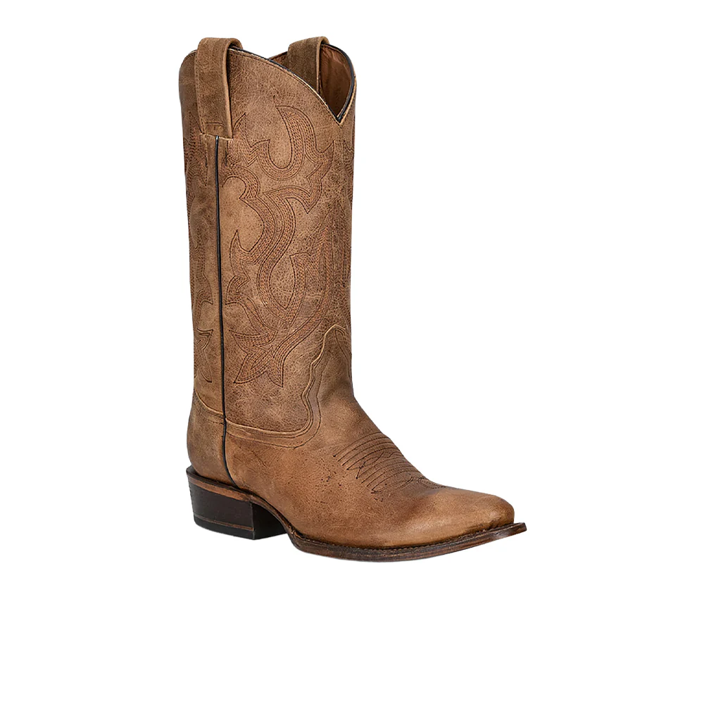 Embroidered Round Toe Cowboy Boots - Image 2