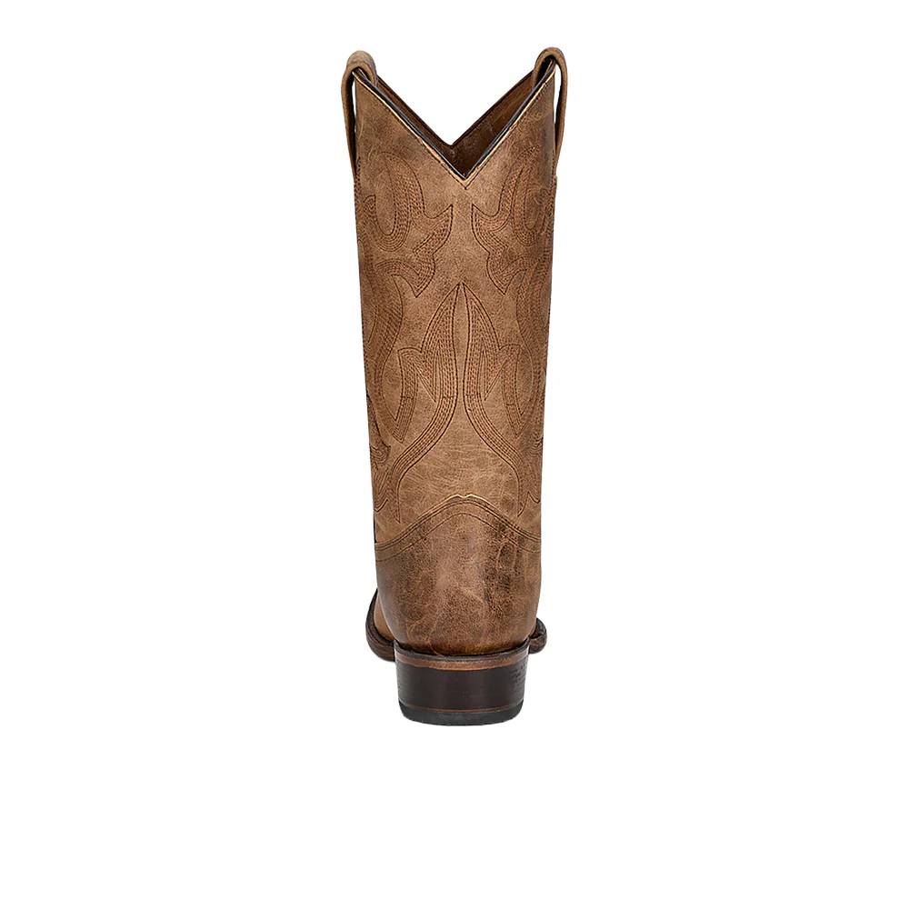 Embroidered Round Toe Cowboy Boots - Image 4