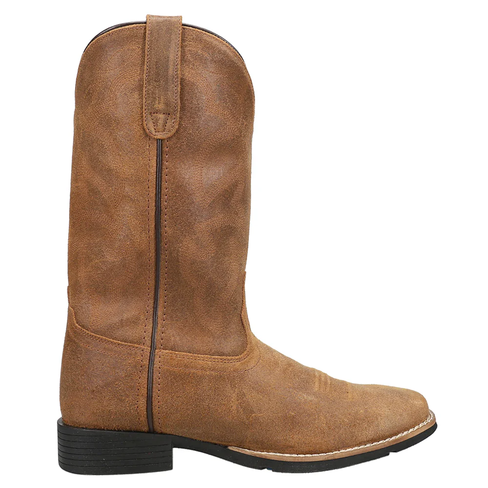 Monterey Square Toe Pull On Cowboy Boots