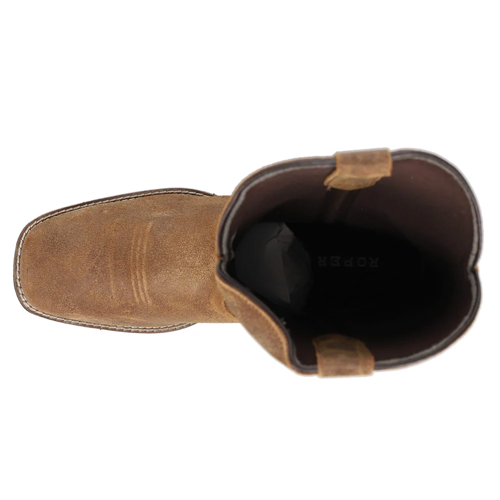 Monterey Square Toe Pull On Cowboy Boots - Image 4