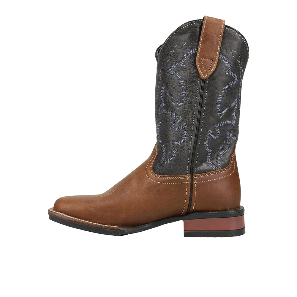 Monterey Square Toe Cowboy Boots (Big Kid) - Image 3