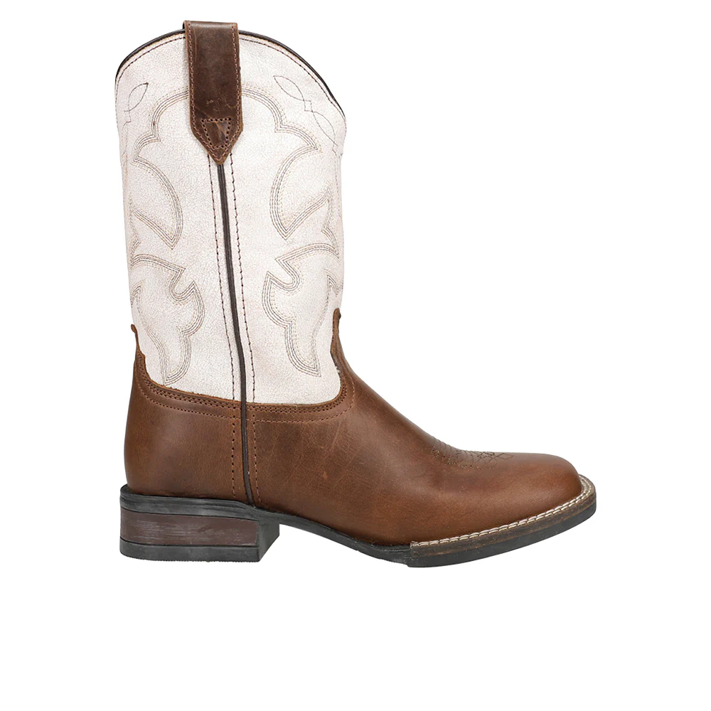 Monterey Square Toe Cowboy Boots (Big Kid)