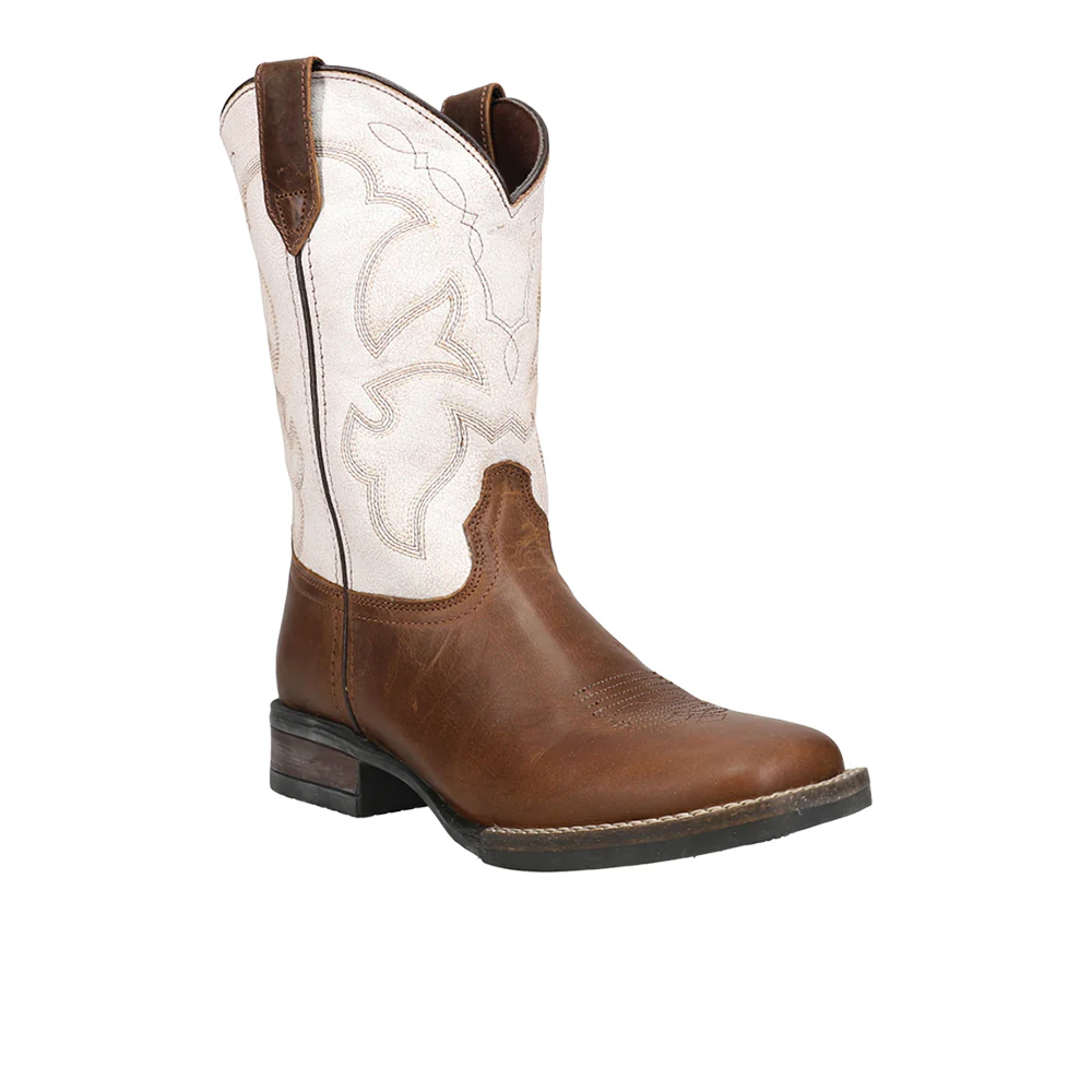 Monterey Square Toe Cowboy Boots (Big Kid) - Image 2
