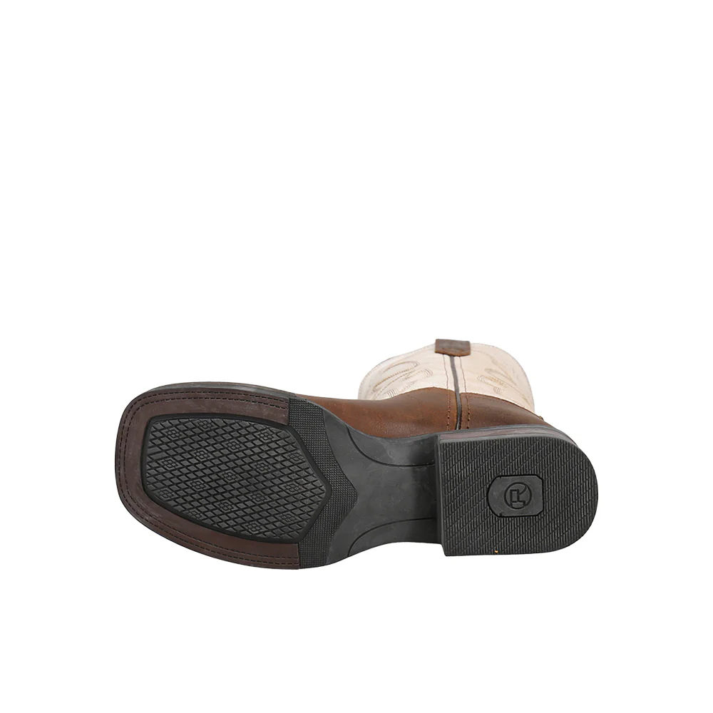 Monterey Square Toe Cowboy Boots (Big Kid) - Image 5