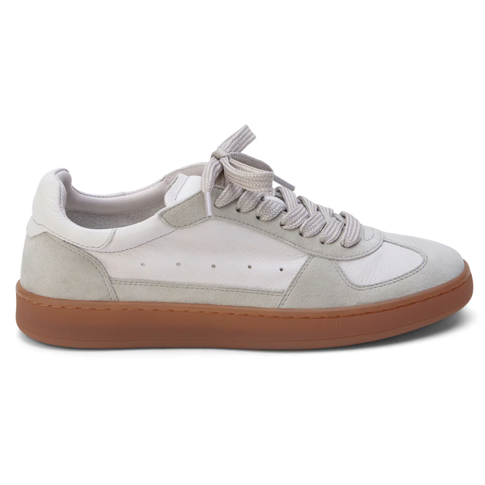 Monty Perforated Lace Up Sneakers