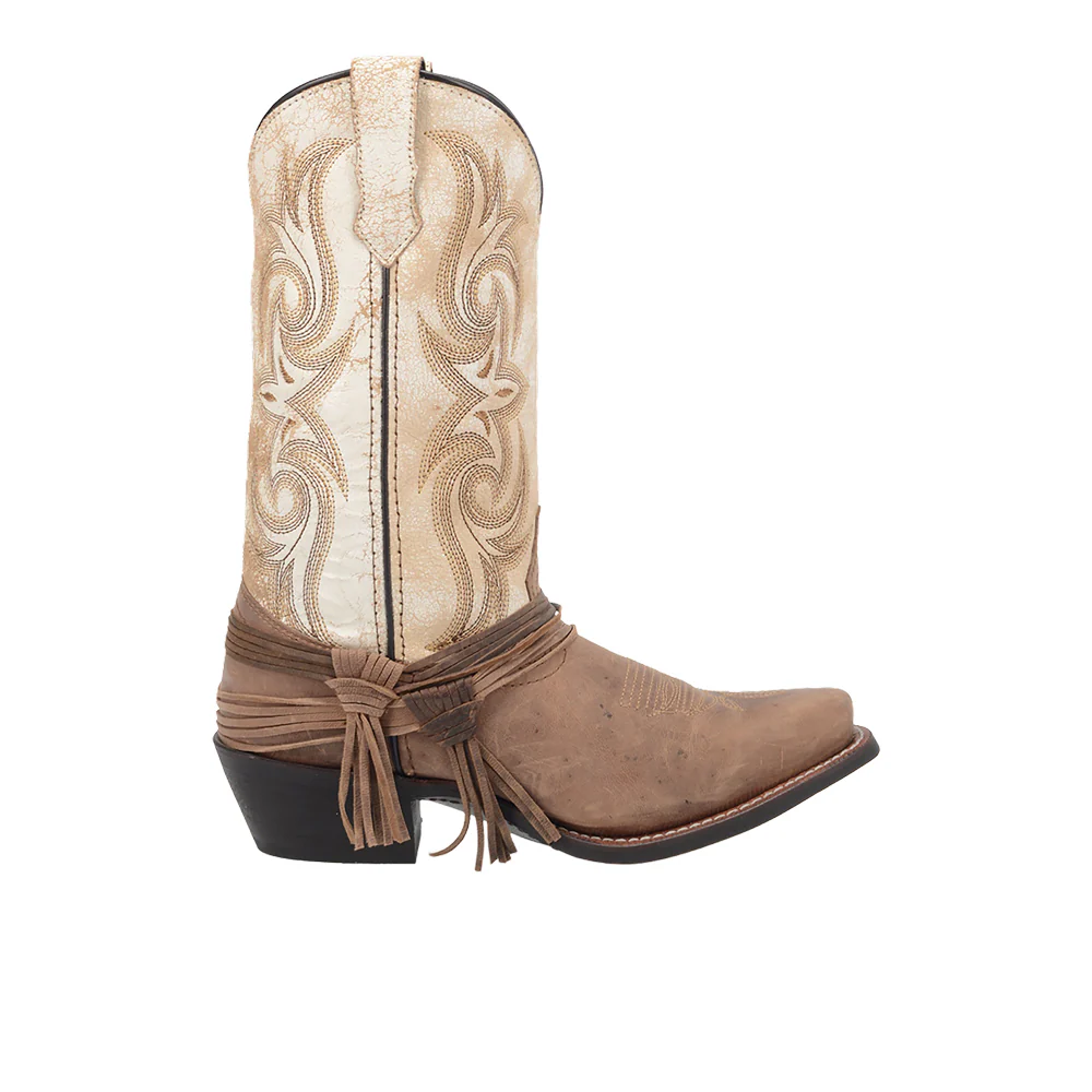 Myra Embroidered Square Toe Cowboy Boots