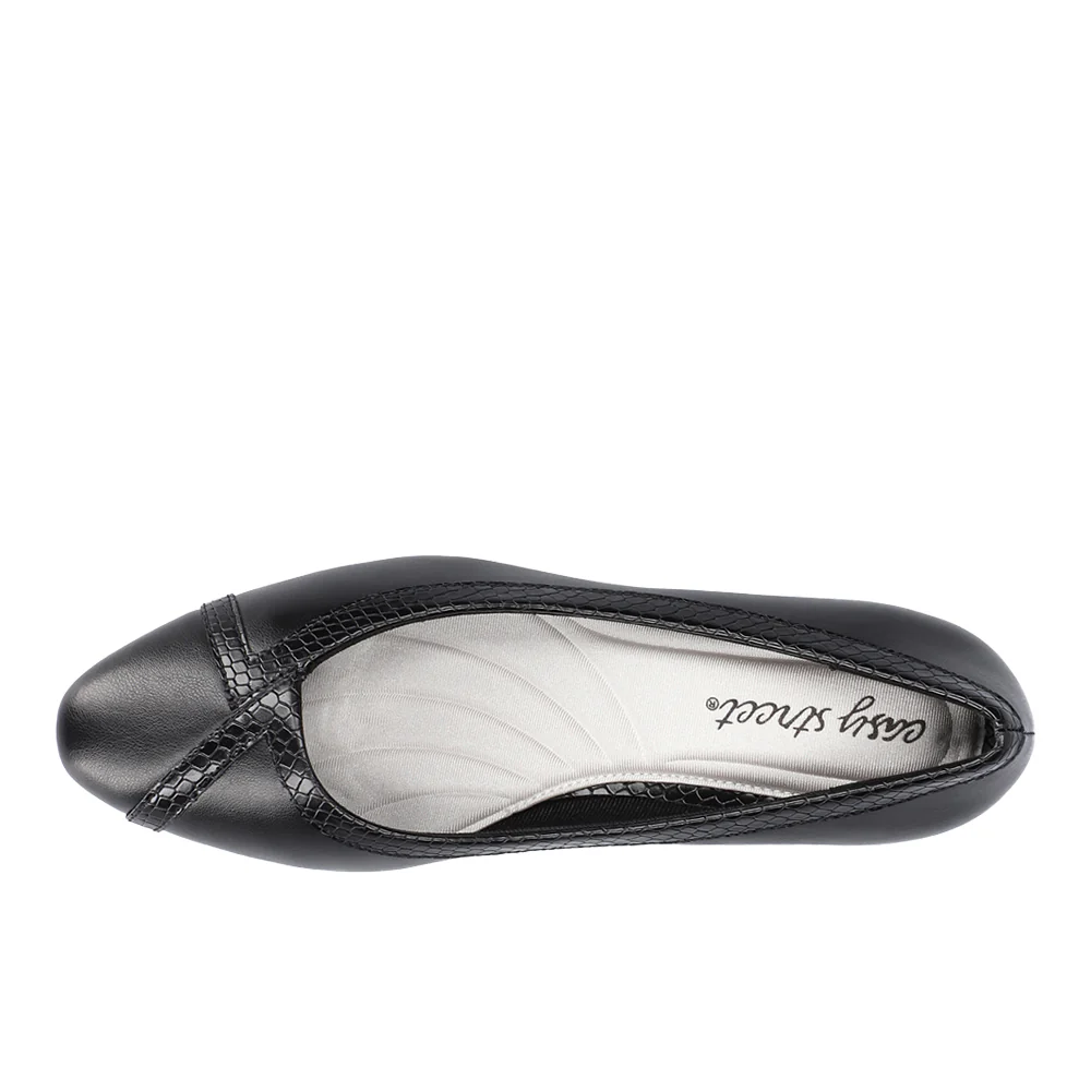 Myrtle Round Toe Block Heel Pumps - Image 4