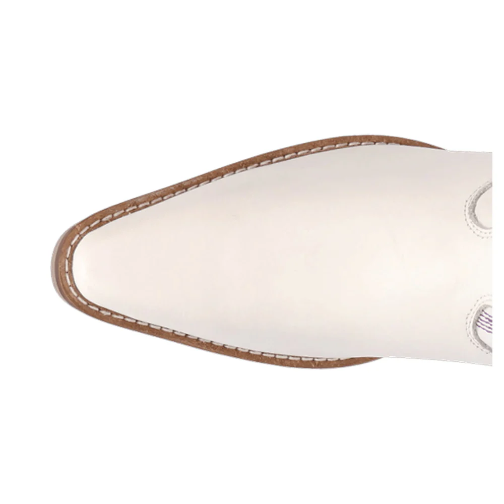 Nashville Nights Embroidered Graphic Snip Toe Cowboy Boots - Image 4