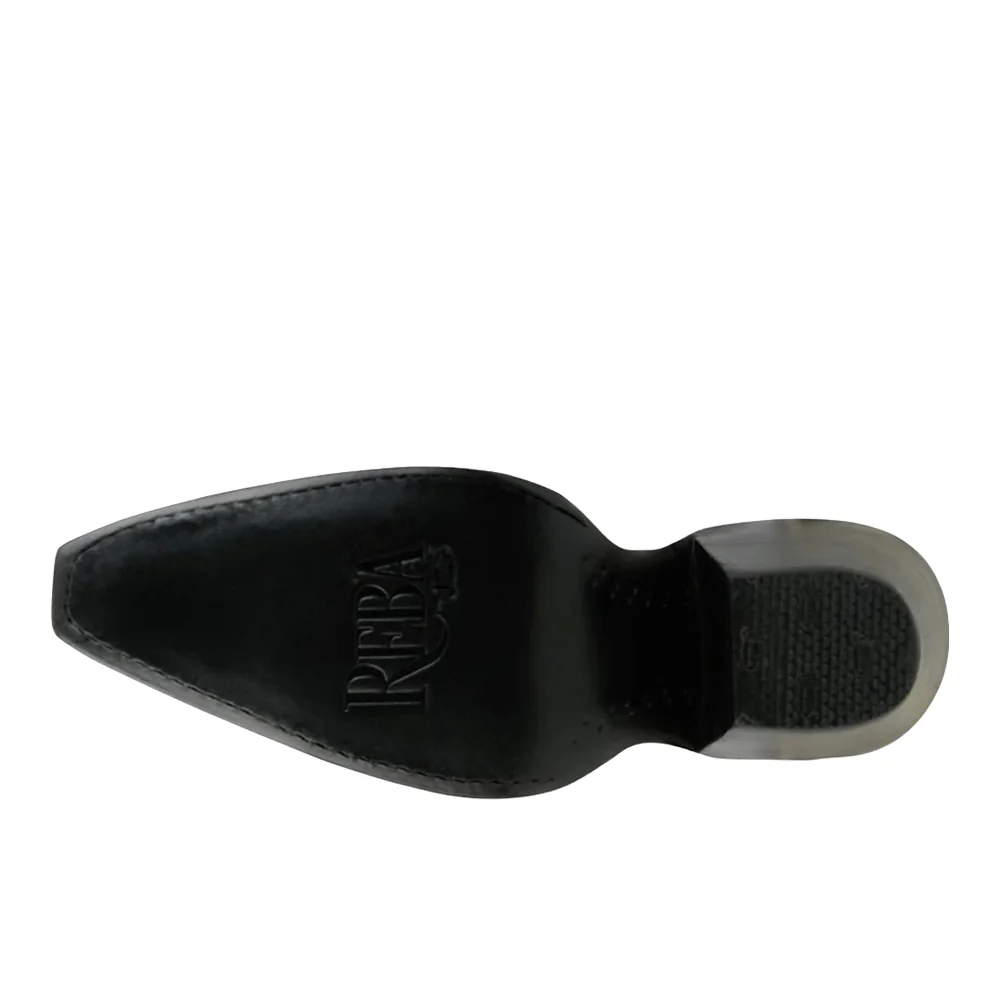 Nell 12 Inch Fringe Snip Toe Pull On Cowboy Boots - Image 5