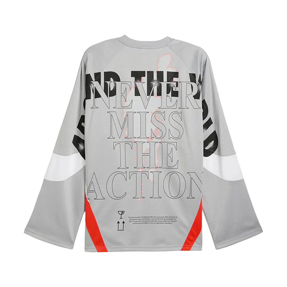Nine To Five V-Neck Long Sleeve Jersey - Image 2