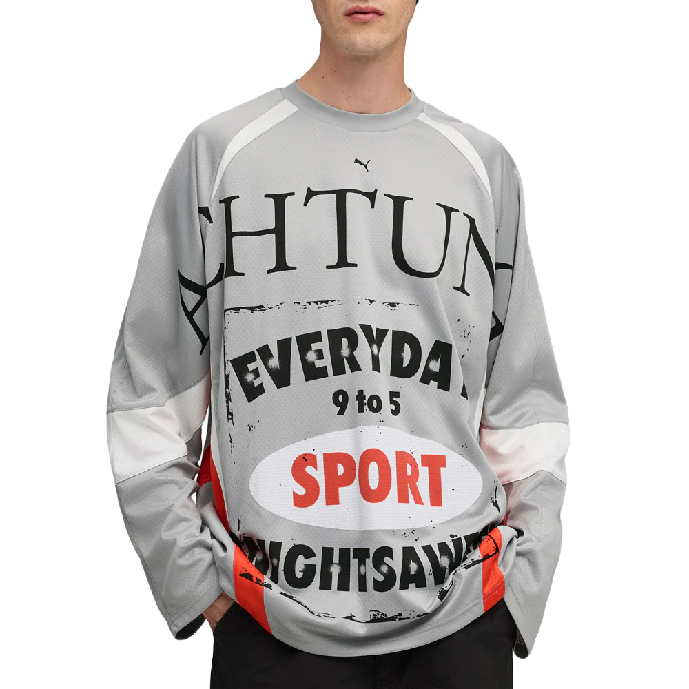 Nine To Five V-Neck Long Sleeve Jersey - Image 3