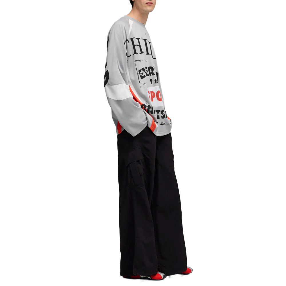 Nine To Five V-Neck Long Sleeve Jersey - Image 5