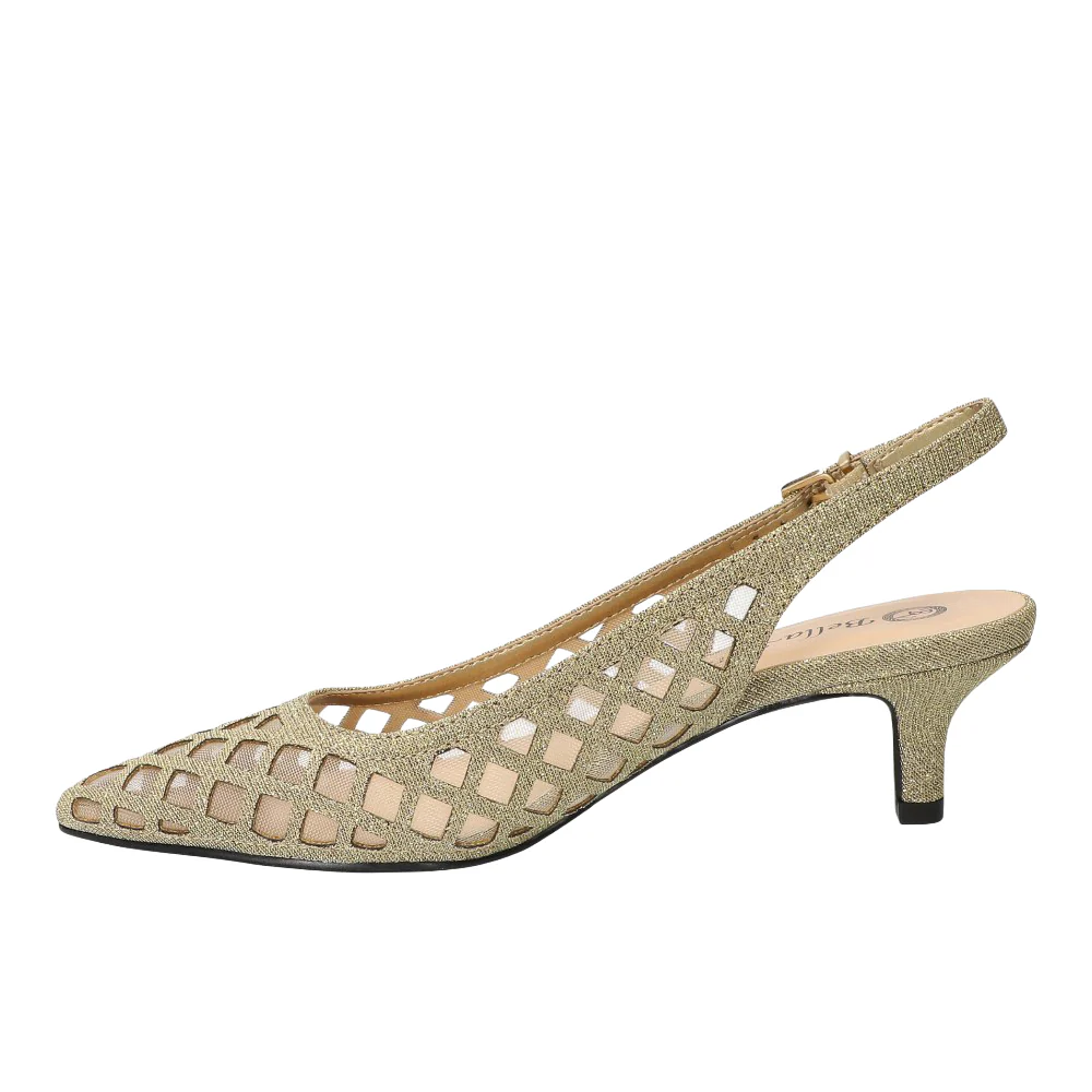 Noel Mesh Cut-Out Slingback Pumps - Image 3