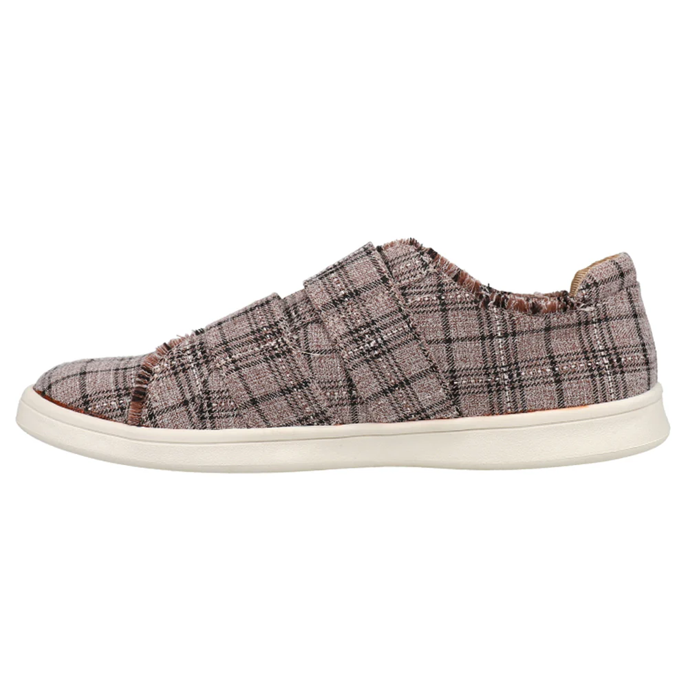 Nonstop Plaid Slip On Sneakers - Image 3