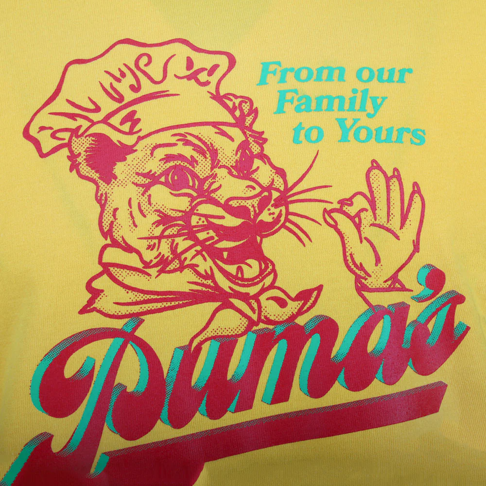 NYC House Of Pizza Graphic Crew Neck Short Sleeve T-Shirt - Image 3