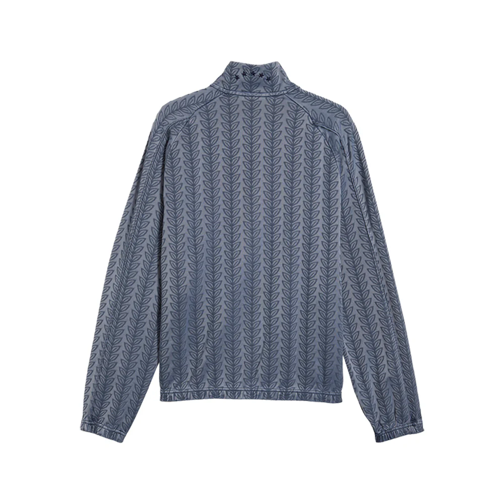 NYC T7 Jacquard Relaxed Full Zip Track Jacket - Image 2