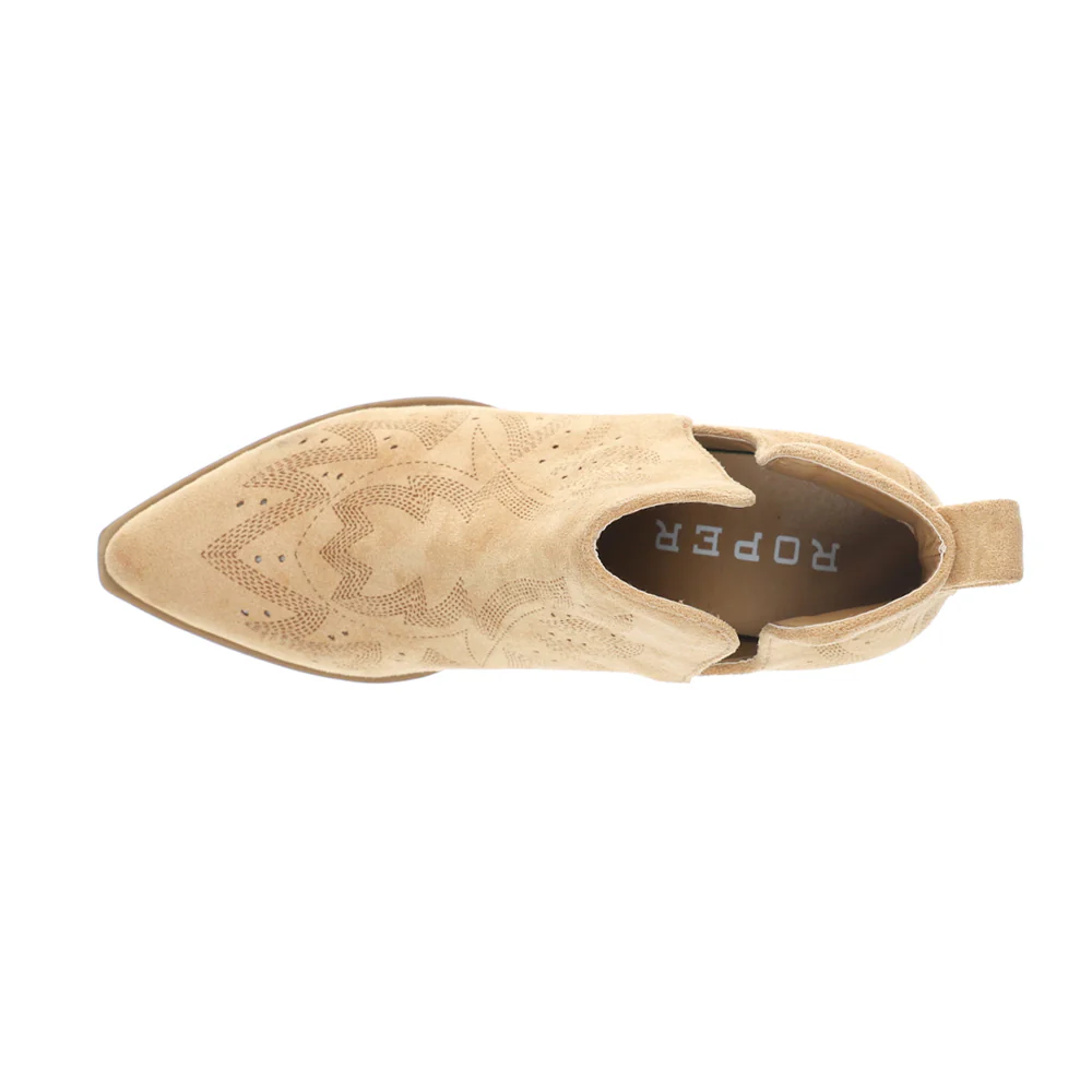 Olivia Pointed Toe Cowboy Booties - Image 4