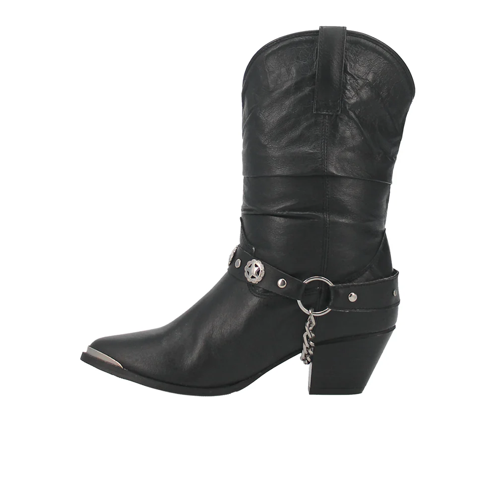 Olivia Pointed Toe Pull On Cowboy Boots - Image 3