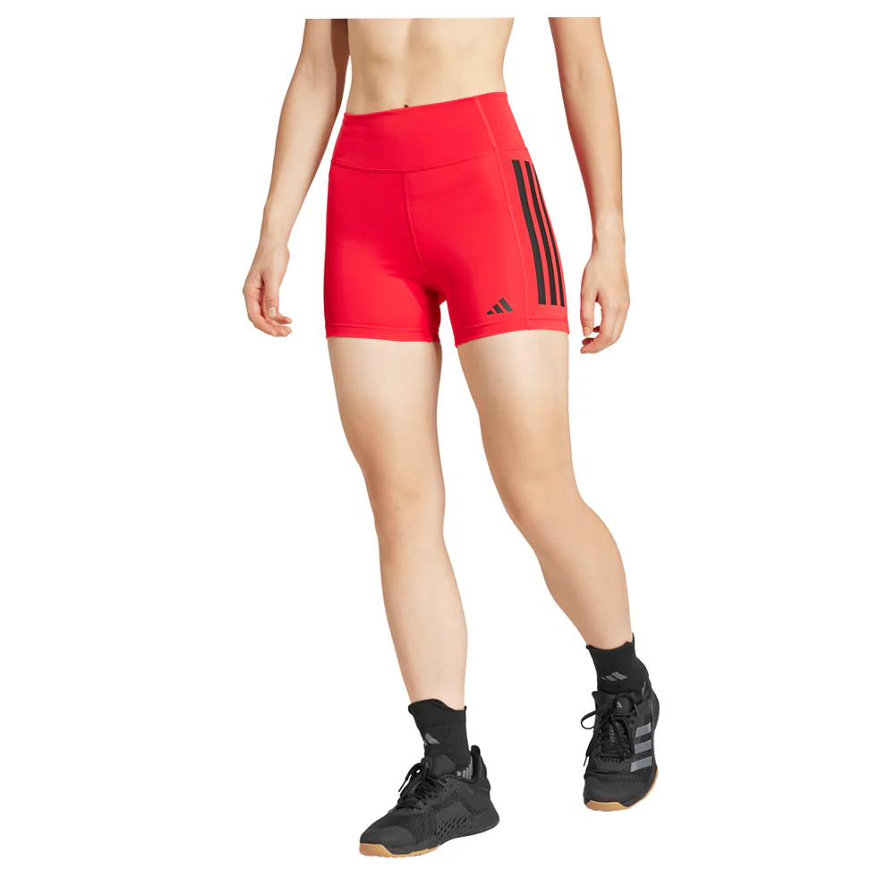 Optimé 3-Stripes 1/4 Athletic Shorts - Image 2
