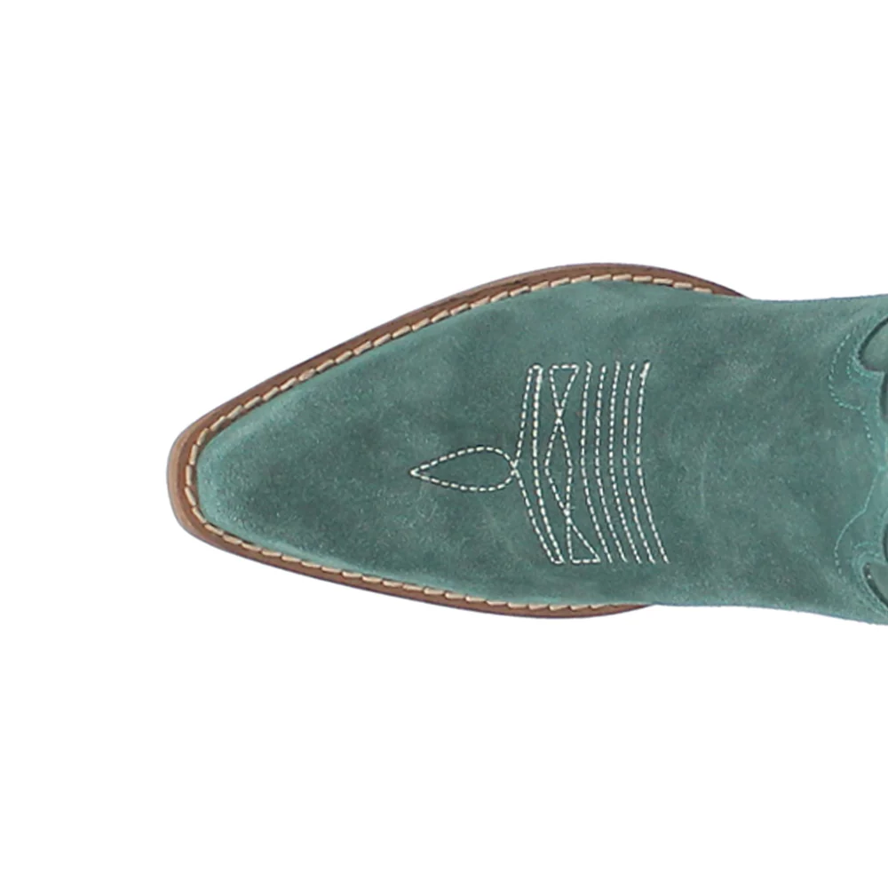 Out West Embroidered Snip Toe Cowboy Boots - Image 4